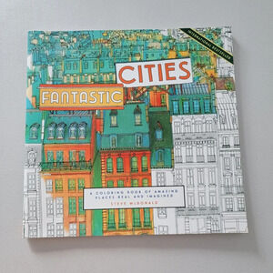 Fantastic Cities Coloring Book by Steve McDonald